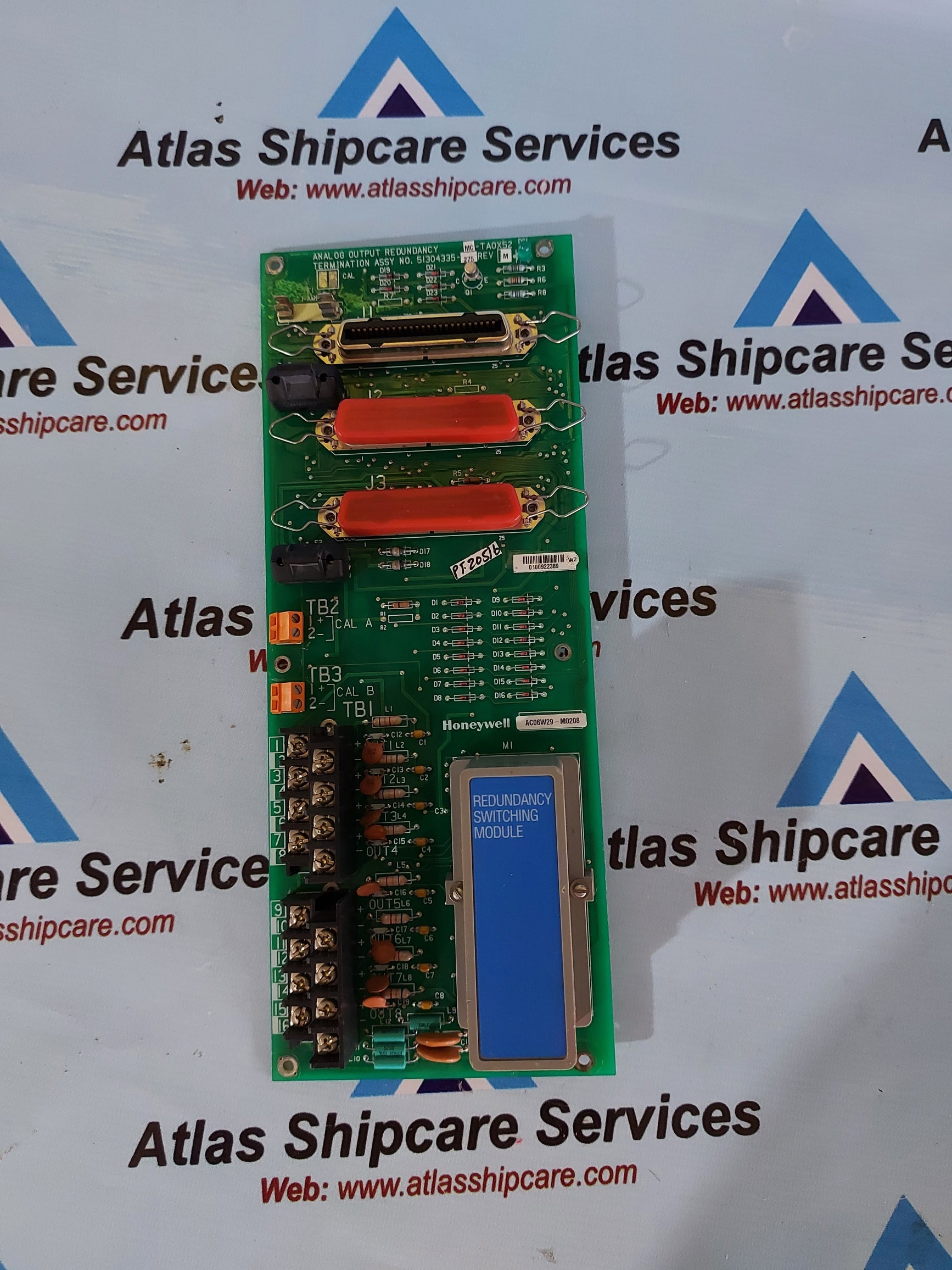 HONEYWELL 51304335-275 REDUNDANCY ANALOG OUTPUT MODULE